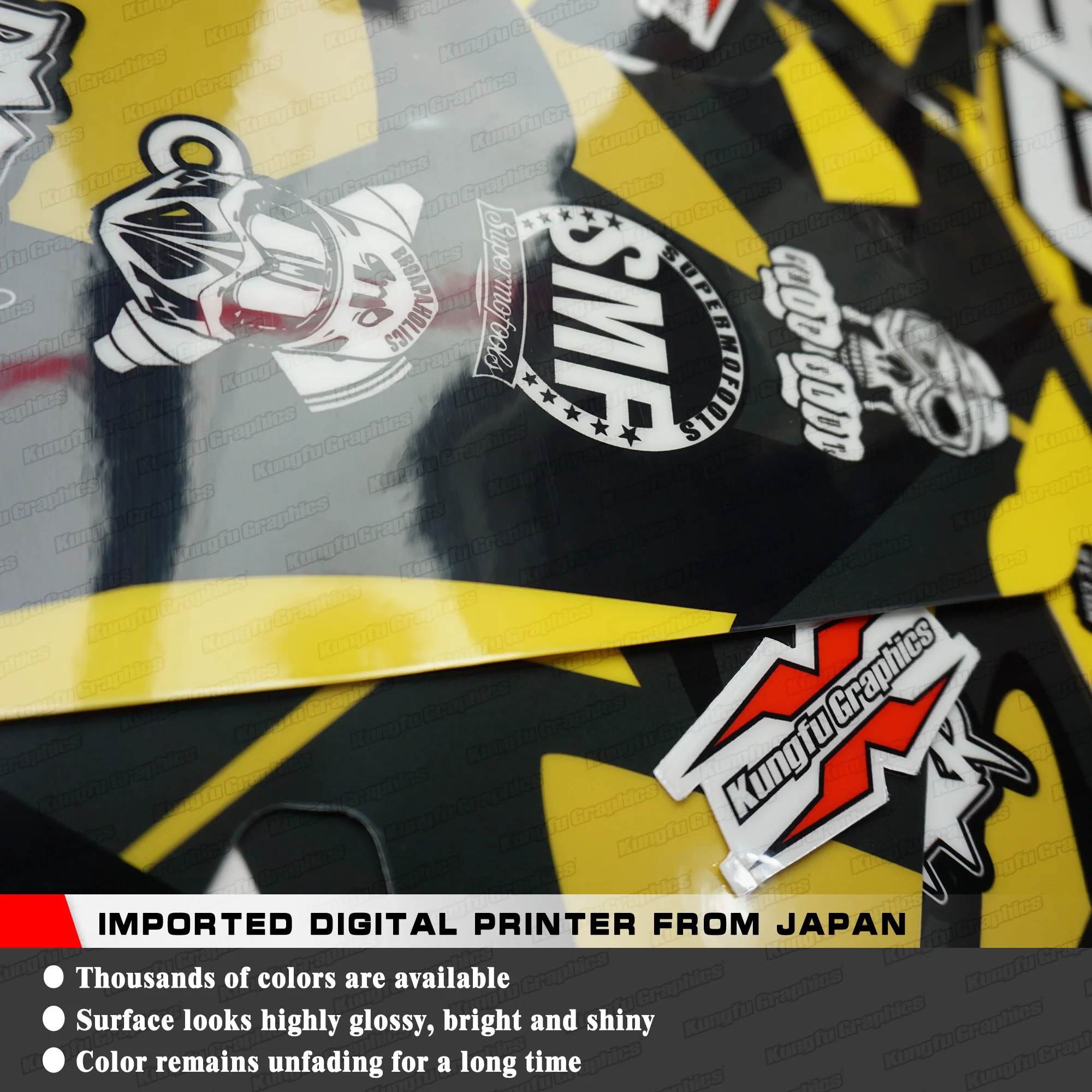 KUNGFU GRAPHICS Персонализированные виниловые наклейки Наклейки Набор клеев для скутера для Aprilia SR MAX 250 300 2019 2020 4
