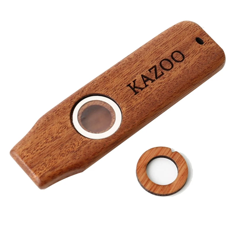 Kazoo Флейта Деревянные Kazoo Instruments Гитара Укулеле Аккомпанемент для детей Начинающий, Стиль B 2
