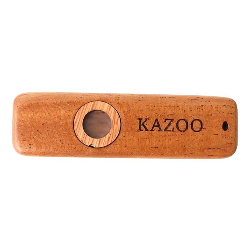 Kazoo Флейта Деревянные Kazoo Instruments Гитара Укулеле Аккомпанемент для детей Начинающий, Стиль B 3