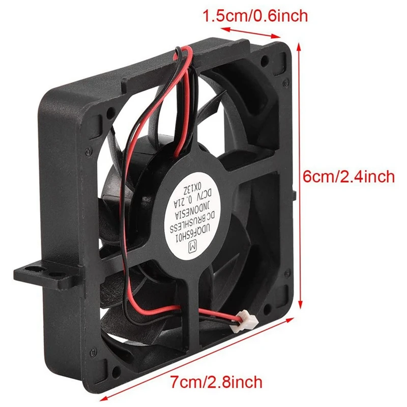 Вентилятор охлаждения Внутренний охладитель DC Бесщеточный репалцемент для консоли Sony Playstation 2 PS2 50000/30000 4