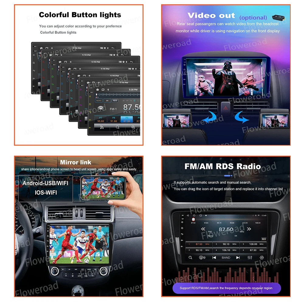 Android 13 Для Renault Kwid 2015-2019 Автомагнитола Multimedi Видеоплеер Навигация стерео GPS Carplay Auto 5GWiFi BT5.0 5
