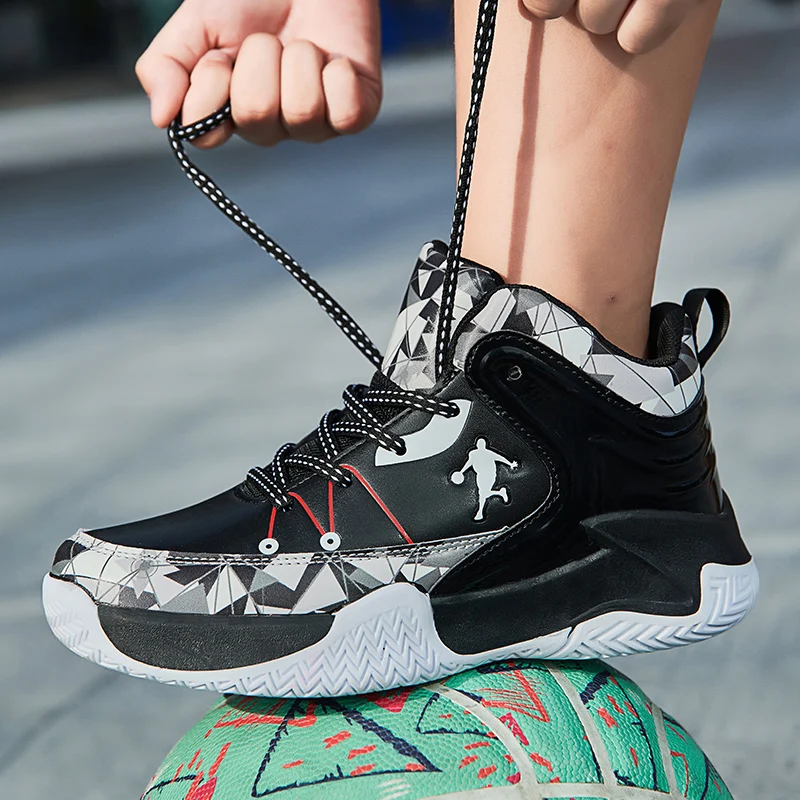2023 Новый бренд детской баскетбольной обуви Детская спортивная обувь Баскетбольная обувь для девочек Баскетбольная обувь для подростков 3