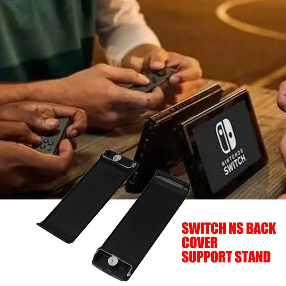 Оригинальная подставка задней оболочки хоста для игровой консоли Nintendo Switch NS Держатель подставки с винтовым кронштейном задней оболочки хоста 5