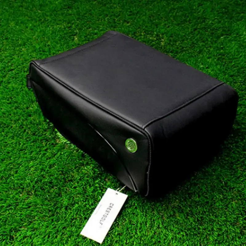 Портативная сумка для обуви для гольфа Пыленепроницаемый органайзер для хранения Сумка для обуви на молнии Пыленепроницаемый органайзер для отдыха на открытом воздухе 4