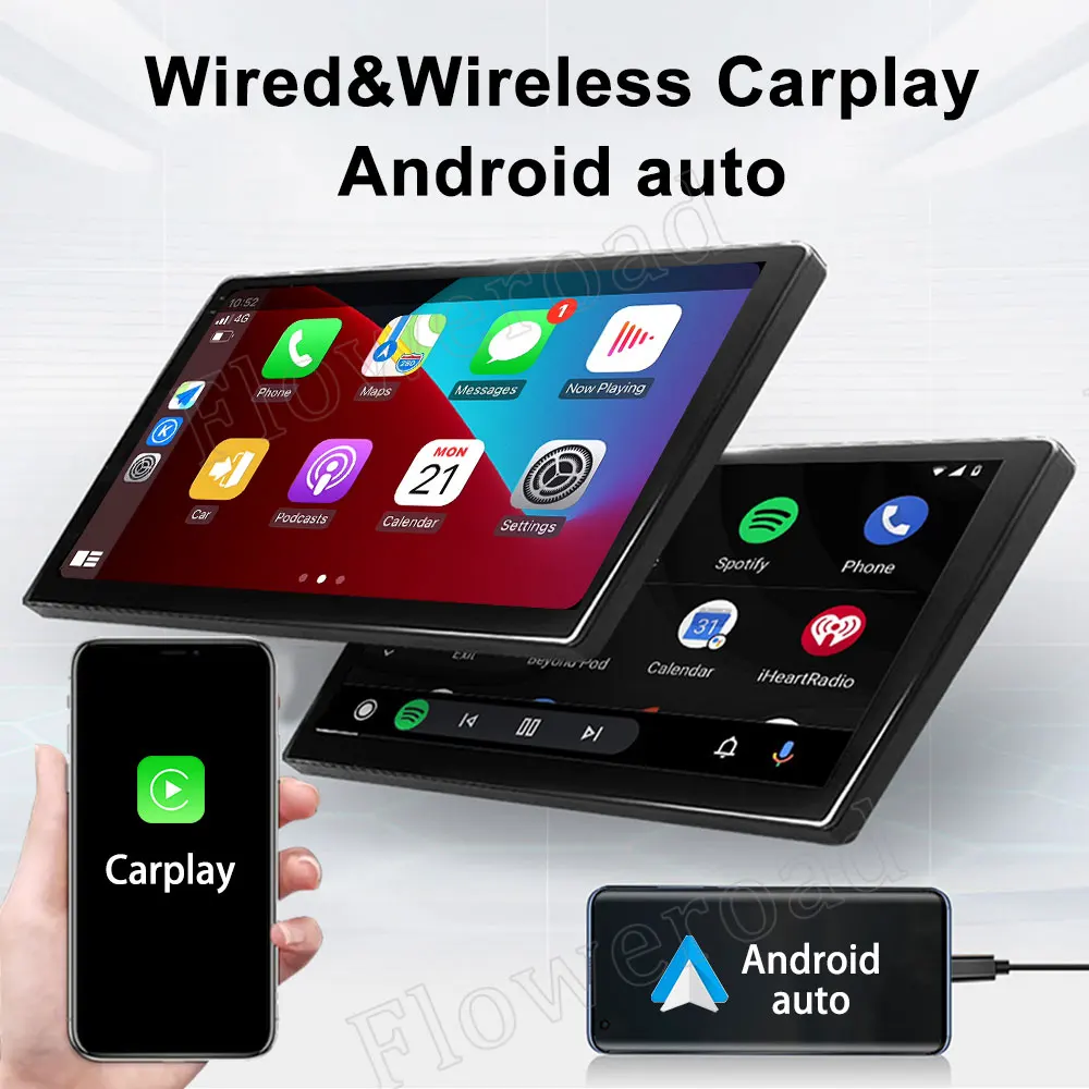 QLED 8Core 256G Android Для Ford Fiesta 2009 - 2015 Авто Радио Мультимедиа Радиоплеер GPS Навигация 4G 5G WIFI carplay auto 2