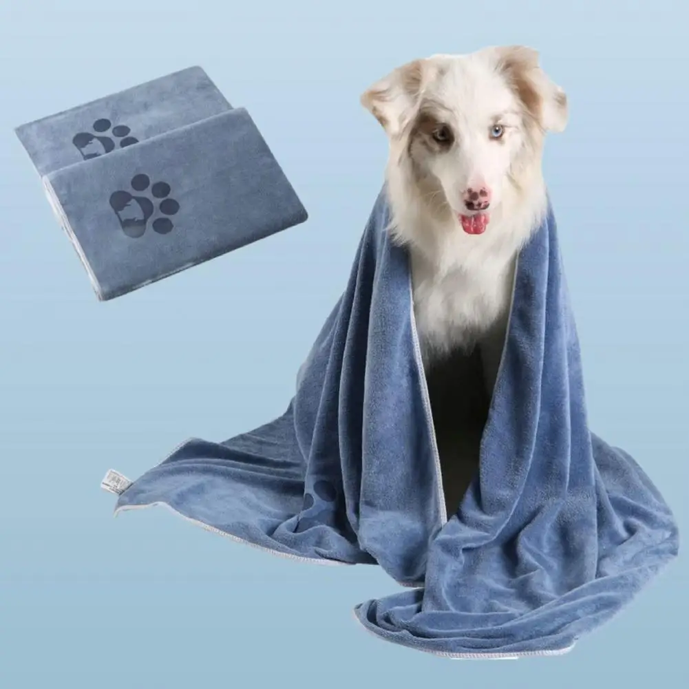 Ультравпитывающее полотенце для домашних животных Быстросохнущее полотенце для домашних животных Супервпитывающие полотенца для домашних животных Долговечные быстросохнущие одеяла для собак и кошек 5