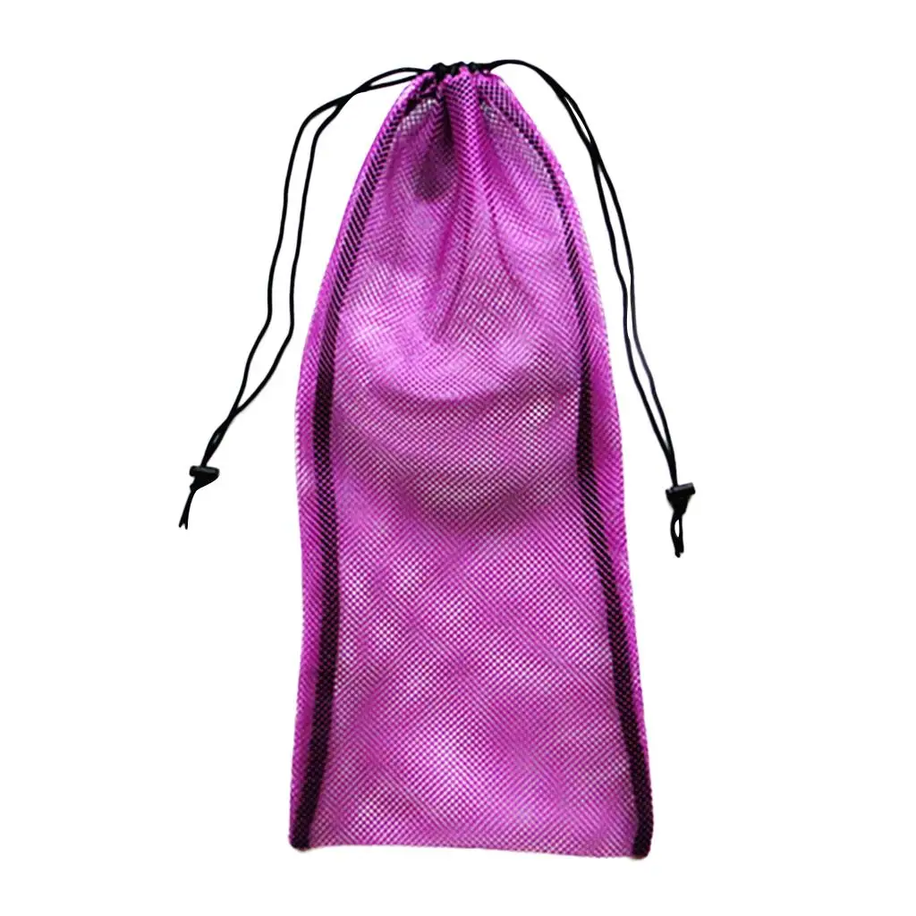 Прочная нейлоновая сетчатая сумка на шнурке для снаряжения для подводного плавания с аквалангом 0