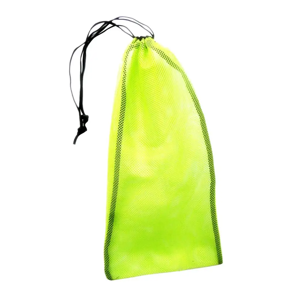 Прочная нейлоновая сетчатая сумка на шнурке для снаряжения для подводного плавания с аквалангом 4