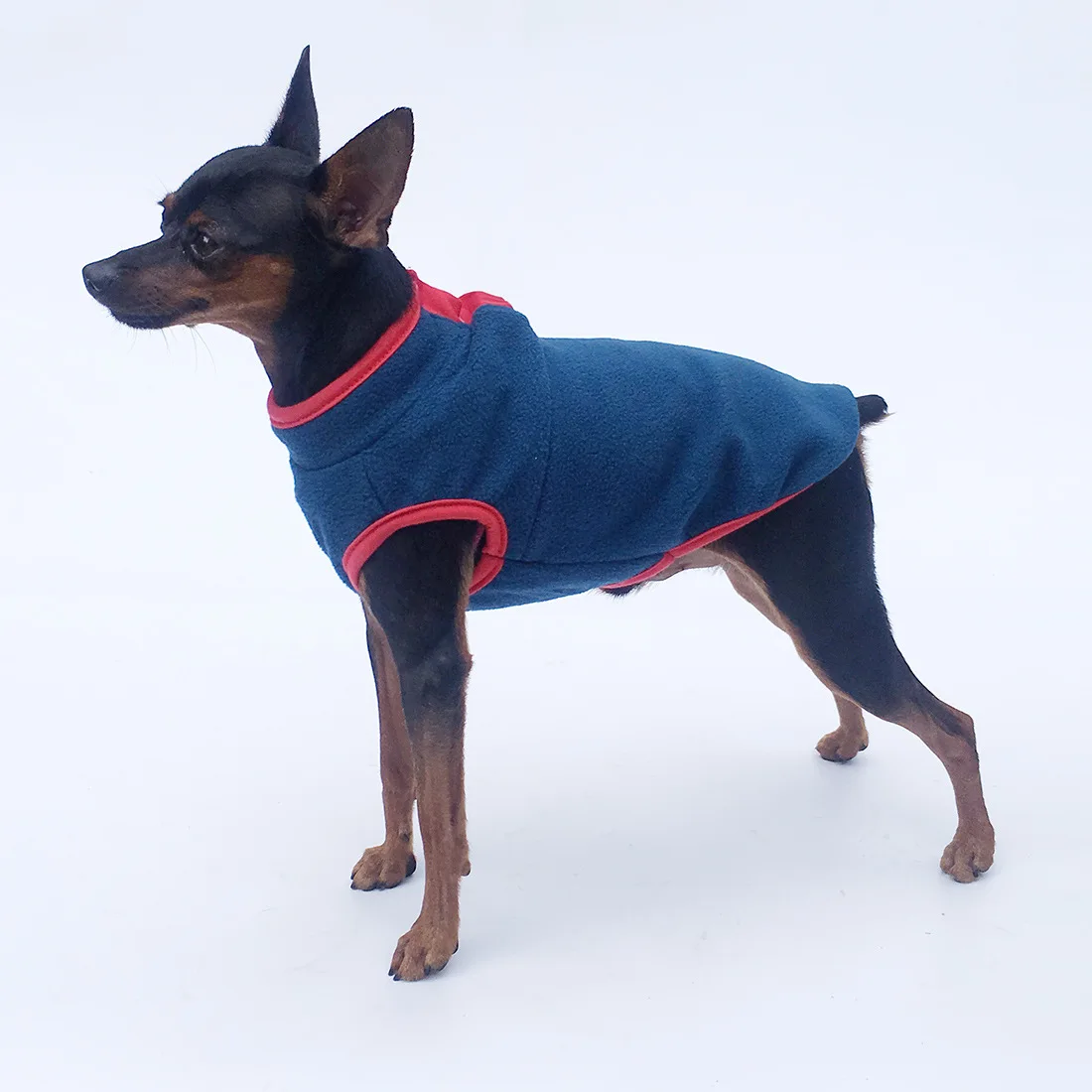 Флисовая одежда для собак для маленьких собак Весна Осень Теплый Щенок Кошки Жилет Ши-тцу Чихуахуа Одежда Французский бульдог Куртка Мопс Пальто 1