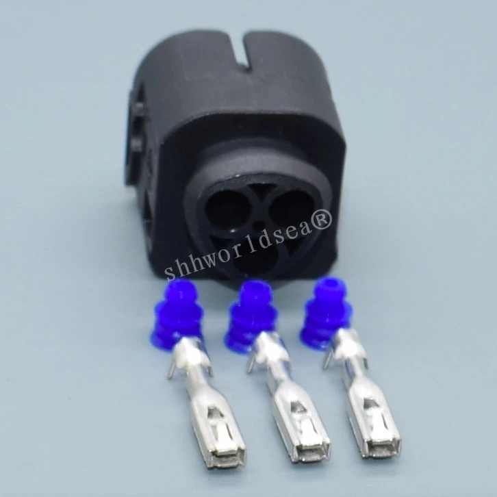 shhworldsea 3pin 3,5 мм автоматическая водонепроницаемая розетка для разъема жгута проводов электронного воздушного насоса BMW 2