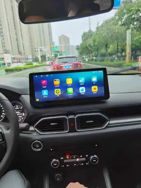 Android 10.0 6+128G для Mazda CX-5 2017-2021 Автомобильный мультимедийный плеер GPS Navi Auto Tape Recoder Стерео Радио Головное устройство DSP Carplay 2