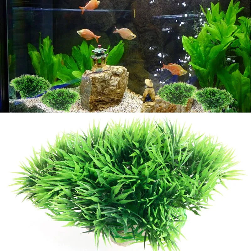 Искусственные водные растения Аквариумные растения Террариум Рыбы для аквариума Украшения Декор 4