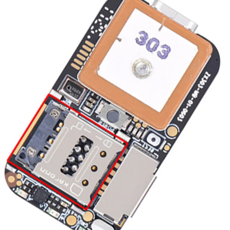  Супер Мини Размер GPS Трекер GSM AGPS Wifi LBS Локатор Бесплатное веб-приложение Отслеживание Диктофон ZX303 PCBA Внутри 87HE 4