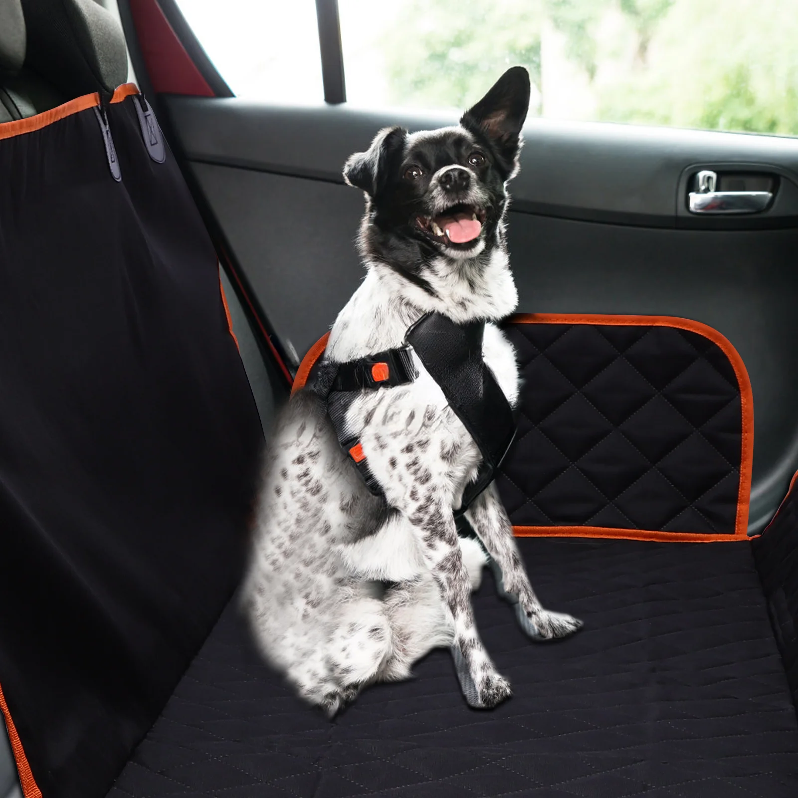  чехол для сиденья для собак Автокресло для собак Гамак для автомобиля Автомобильный коврик для собак Автомобильный чехол для домашних животных Протектор для домашних животных 5