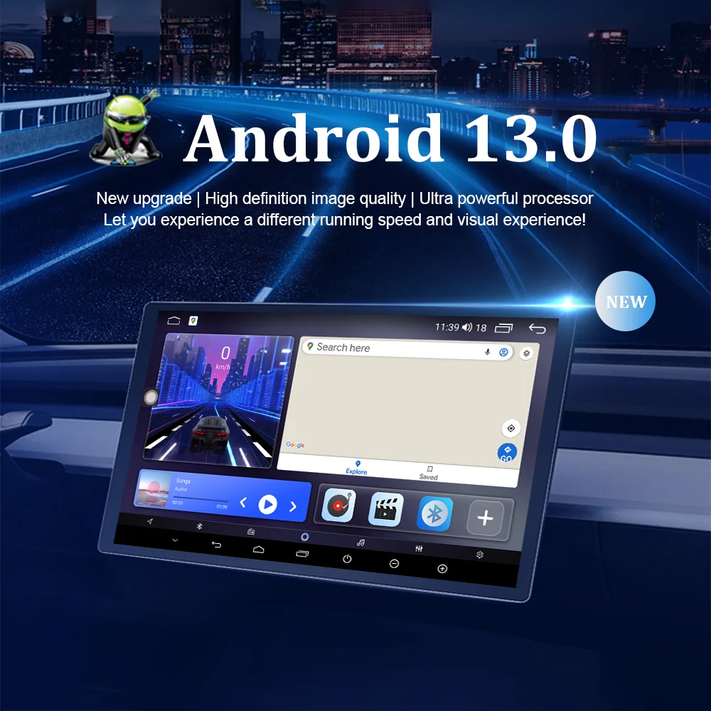 9 дюймов Android 13 для Suzuki Grand Vitara 3 2005 - 2015 Авто Радио Автомобильный мультимедийный плеер Навигационный экран 5G WIFI DSP Stereo BT 1