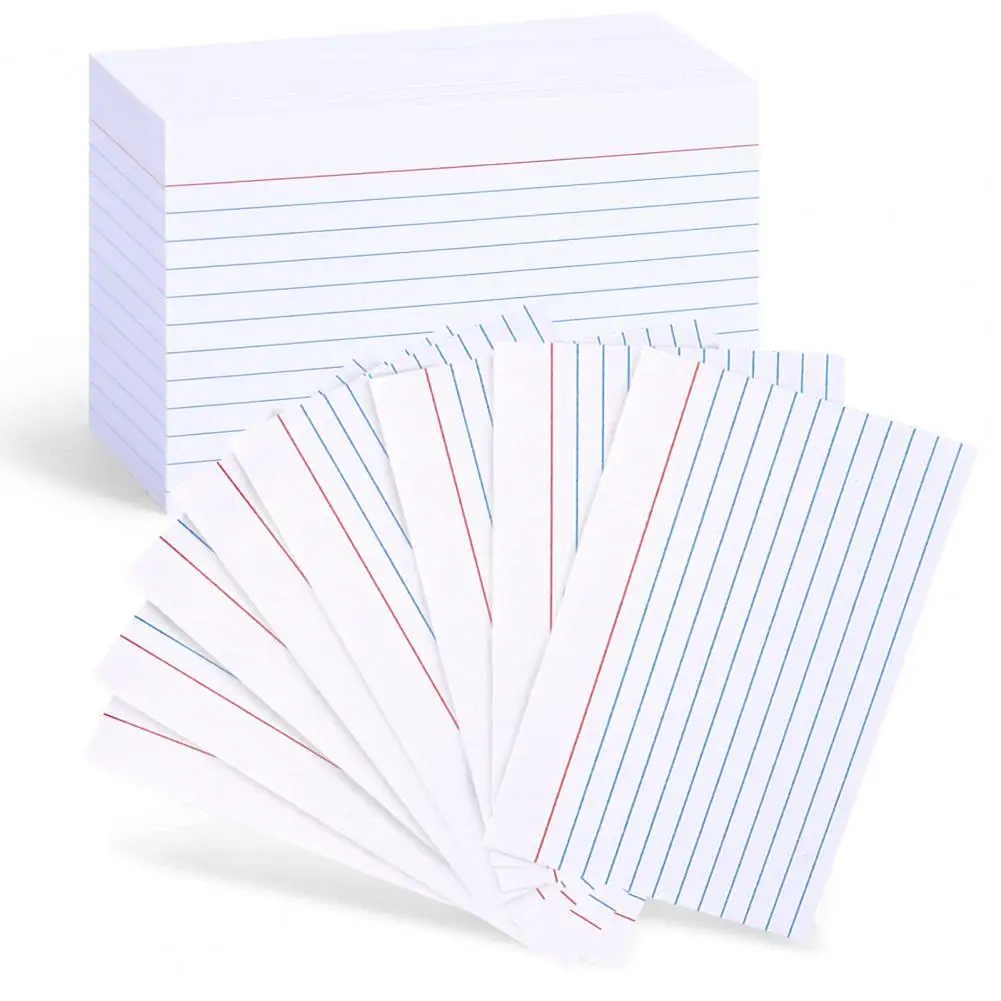 200 листов Полезная бумага для заметок Компактные карточки для заметок без запаха Горизонтальная внутренняя страница Бумага для сообщений 4