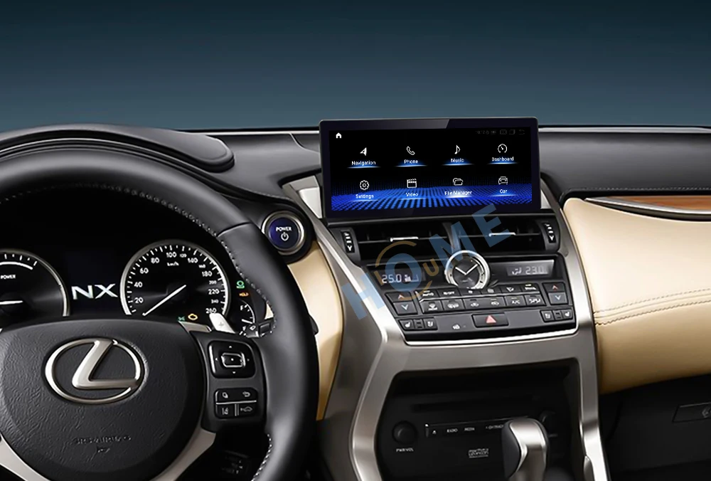 Новый Qualcomm Android 12 Авто Радио CarPlay GPS Навигация для Lexus NX NX200 NX200T 300h Мультимедийный плеер Авторадио Стерео 14-22 3