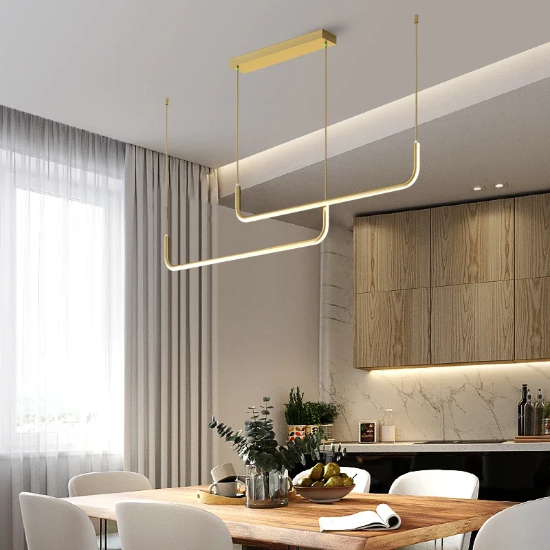 Современные минималистичные светодиодные подвесные светильники для столовой, кухни, ресторана, дизайна, подвесной люстры, светильника 5