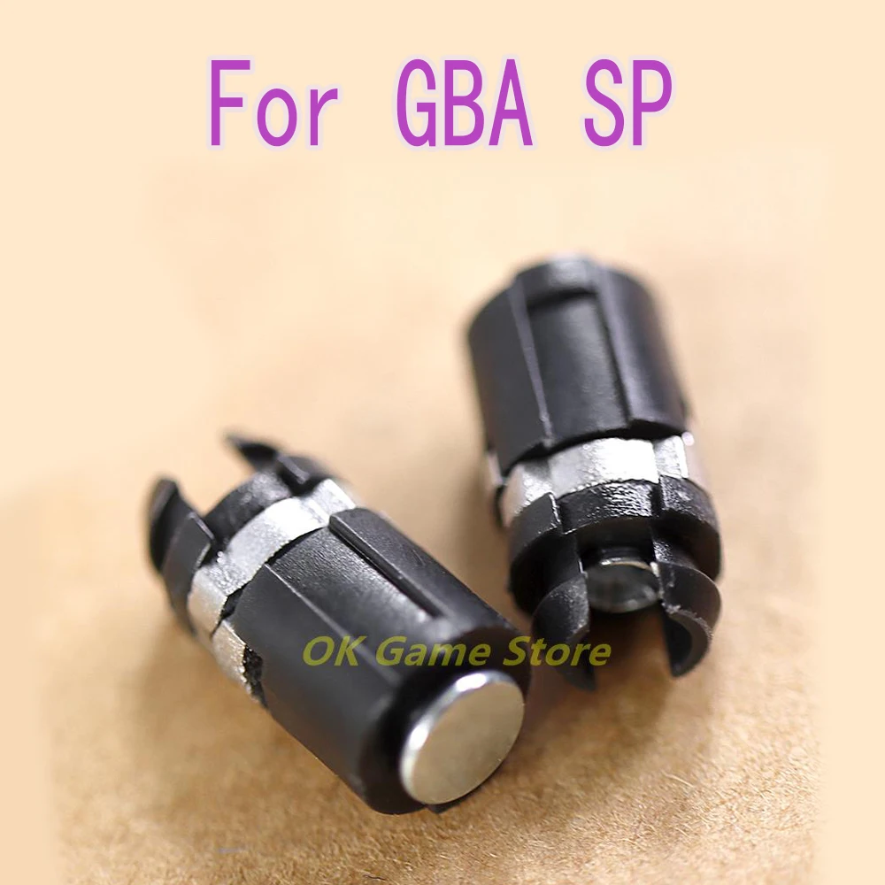 2 шт./лот Замена для GBA SP Ось шарнира шпинделя вращающегося вала для GBA SP для ремонтной части GameBoy Advance SP