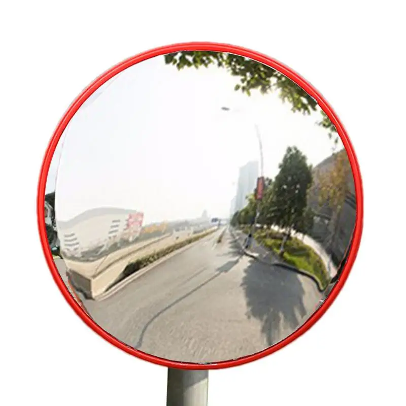 Наружное выпуклое зеркало Отражающее вогнуто-выпуклое зеркало безопасности Широкоугольное поворотное угловое зеркало слепых зон для грузовиков и автомобилей