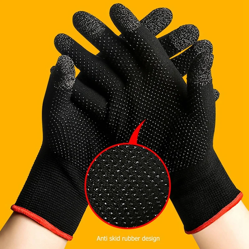 10 шт. Игровые перчатки для PUBG Защита от пота Не чувствительные к царапинам Пресс-экран Игровые перчатки для пальцев и большого пальца 3
