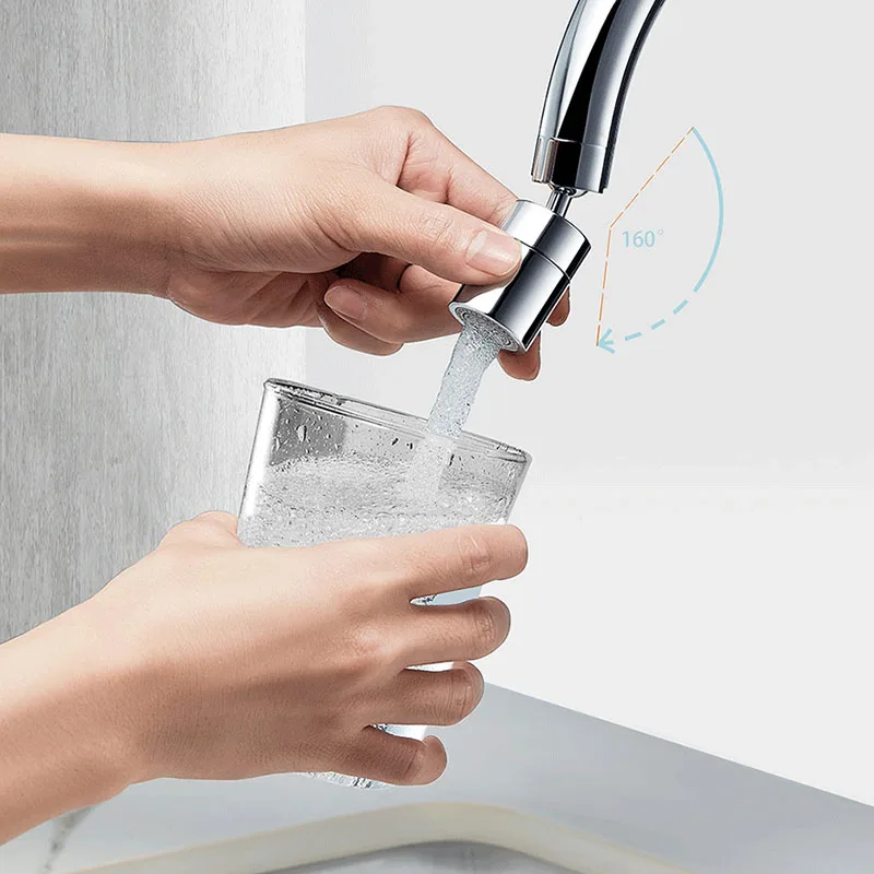 Diiib Универсальный кухонный смеситель Аэратор 720 ° Вращающийся брызговый фильтр Барботер Гибкая форсунка для воды для Xiaomi Mijia 1