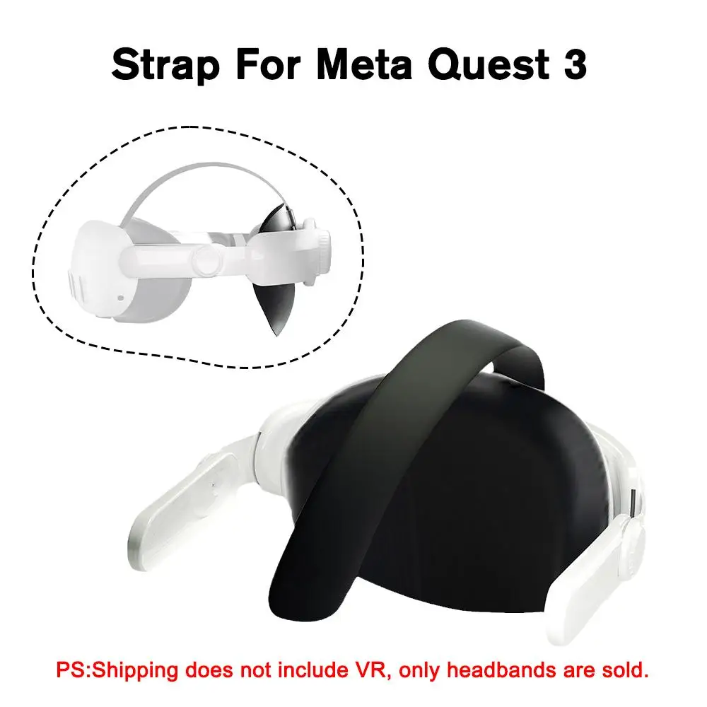  Подходит для Oculus / Meta Quest 3 Голова Ношение VR Универсальная машина с аксессуарами VR Сменная и регулируемая головка Wea I8Q9