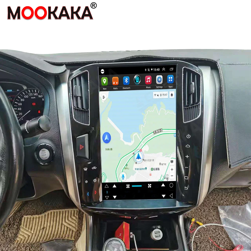 13,6 дюйма Для Nissan Teana 2012-2018 Android 12 Авто Радио Стерео Ресивер Авторадио Мультимедийный плеер GPS Навигация 2