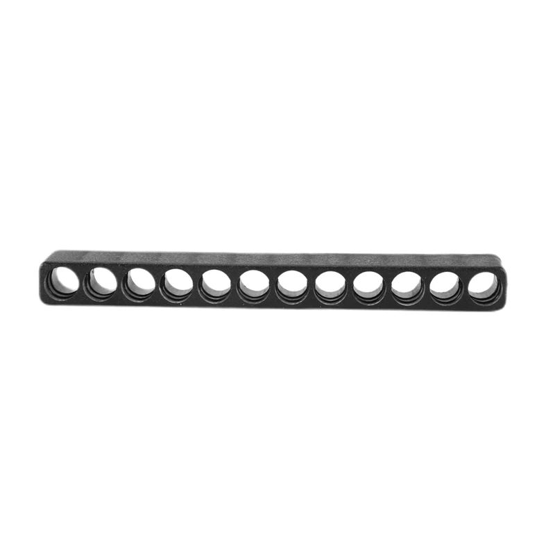 50 шт. 12-отвертка с 12 отверстиями держатель бит коробка блок черный для шестиугольной ручки 6,35 мм 2