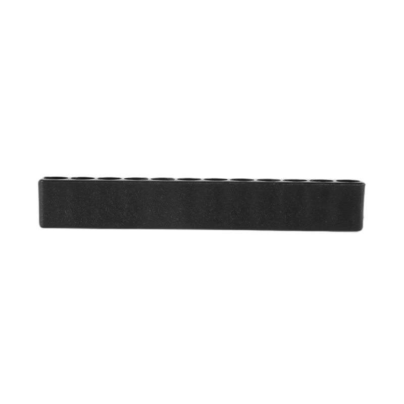 50 шт. 12-отвертка с 12 отверстиями держатель бит коробка блок черный для шестиугольной ручки 6,35 мм 3
