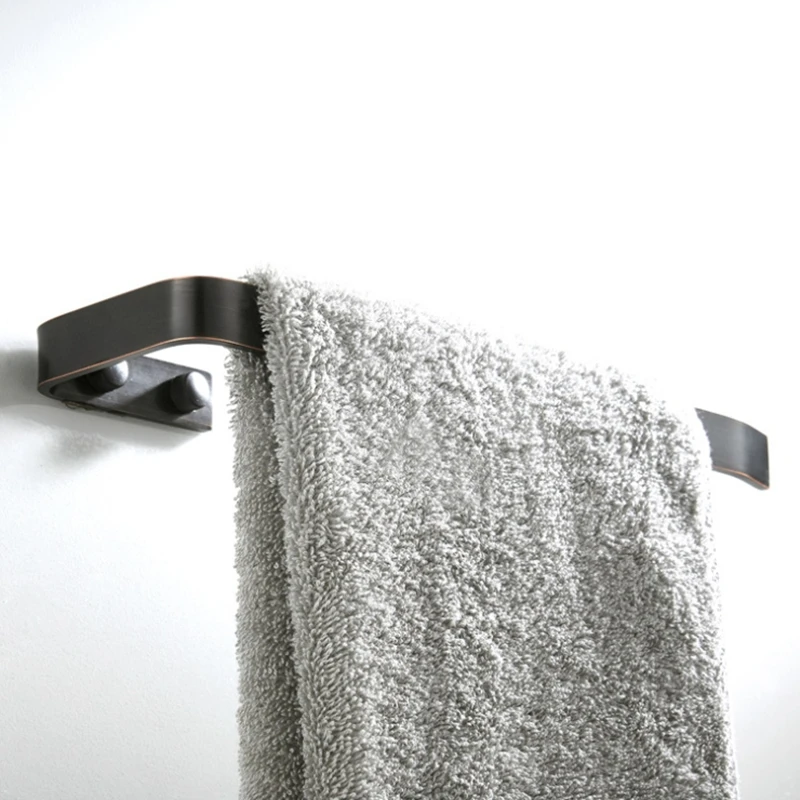  Кольцо для полотенец Настенный квадратный стиль из нержавеющей стали Держатель для банных полотенец Вешалка для полотенец для кухни Отели Ванная комната Туалет 1