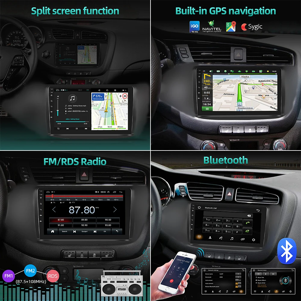 LeeKooLuu 2 Din Android Авто Радио Авто Стерео GPS Мультимедийный плеер 4G WiFi DSP Wireless Carplay Для Peugeot 408 2010 2011 2012 3