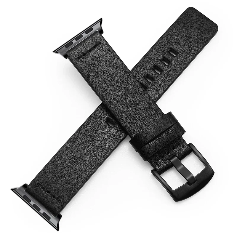 Кожаный ремешок для Apple Watch Band Ultra 8 7 6 SE 5 4 3 2 45 мм 41 мм мягкий correa iWatch 49 мм 44 мм 42 мм 40 мм 38 мм Браслет 1
