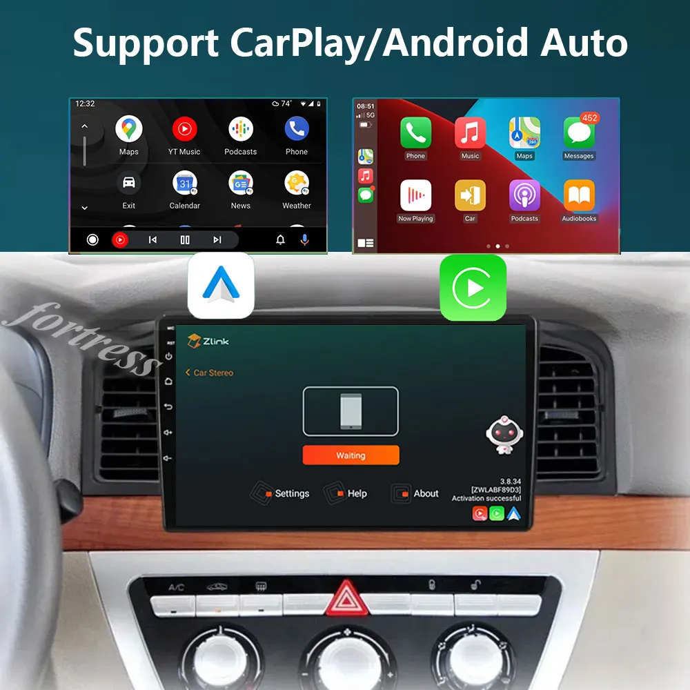 Android 13 4G HiFi 2din Android 13 Авто Радио Мультимедиа Видеоплеер Навигация GPS Для LIFAN 620 Solano 2008-2013 carplay 1