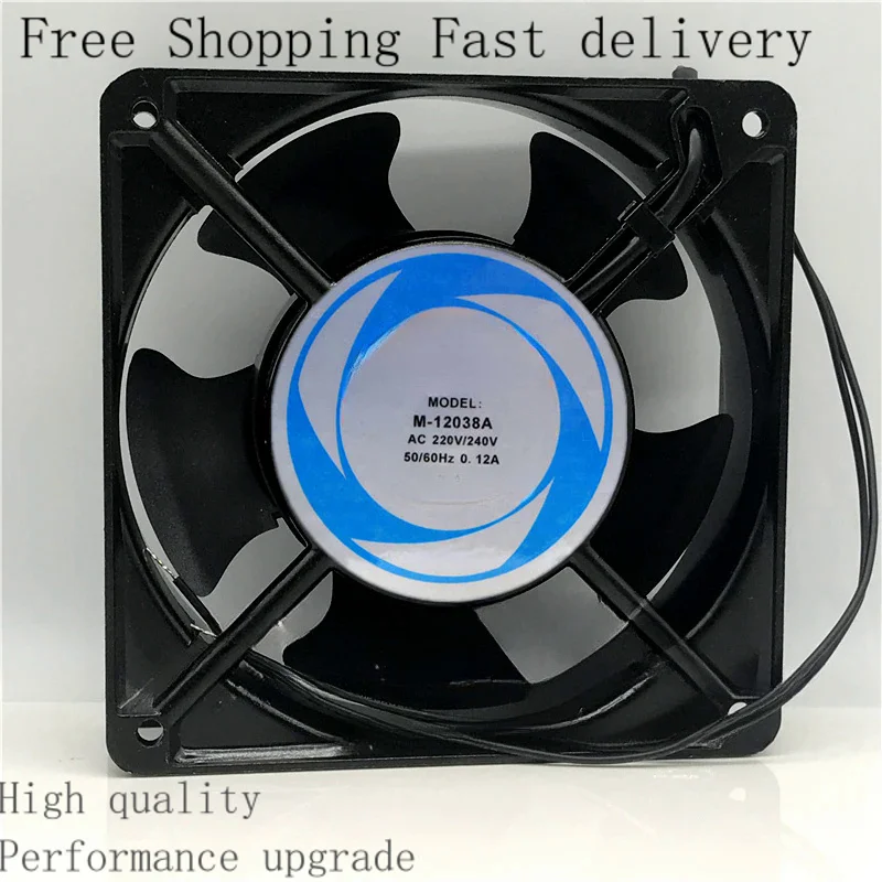 M-12038A 220 В постоянного тока Бесщеточный электрический двигатель NewBlower Cooling Fan Радиатор