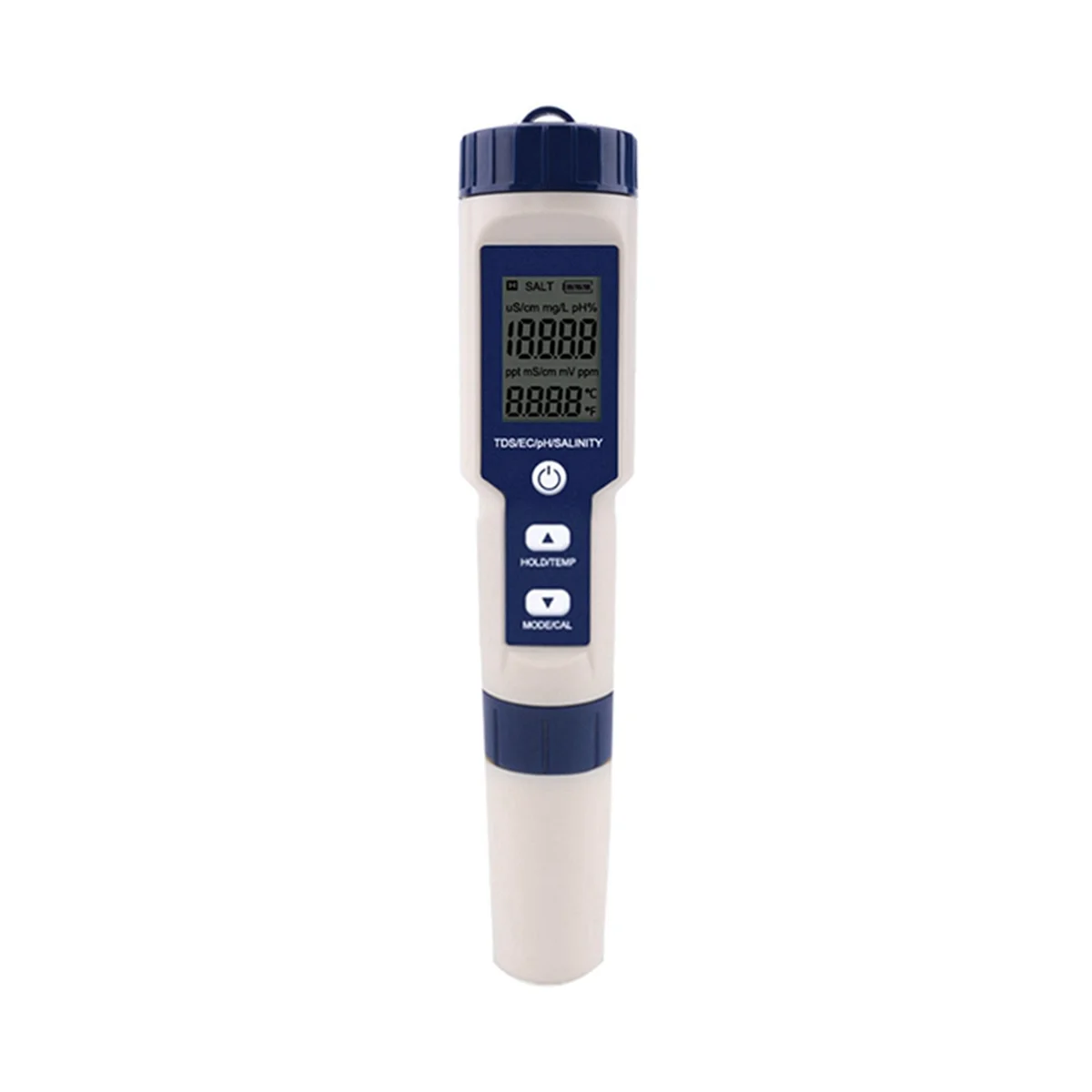 5 в 1 TDS/EC/PH/Измеритель солености/температуры Цифровой тестер монитора качества воды для бассейнов, питьевой воды, аквариумов