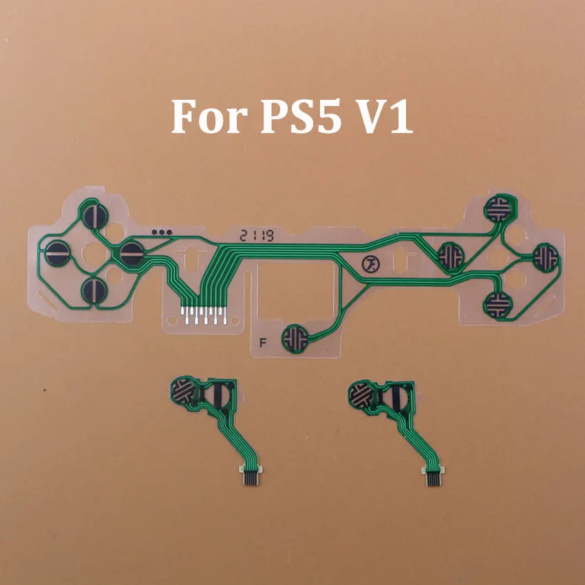 JCD для PS5 V1 V2 V3 Кнопка Ленточная печатная плата для контроллера Проводящая пленка Клавиатура Гибкий кабель 2