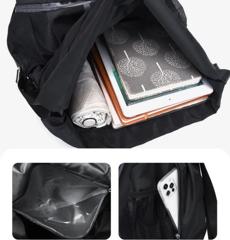 Модный спортивный рюкзак для фитнеса для мужчин, женщин и пар, простой рюкзак большой емкости, легкая школьная сумка для студентов 4