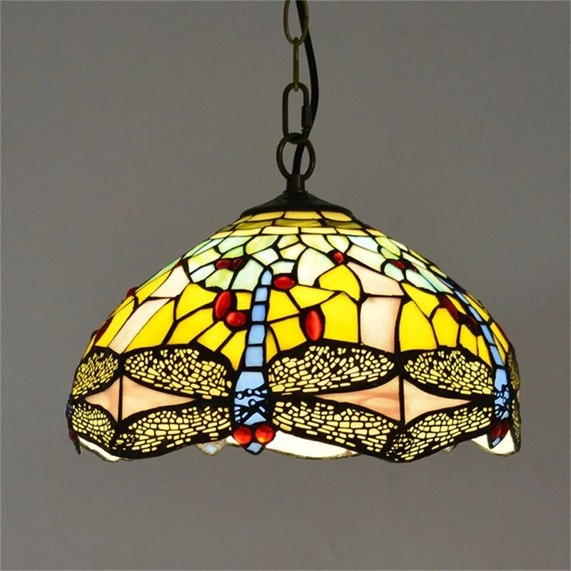 DEBBY Tiffany Подвесной светильник Светодиодная лампа Современные креативные светильники для украшения домашней столовой 2