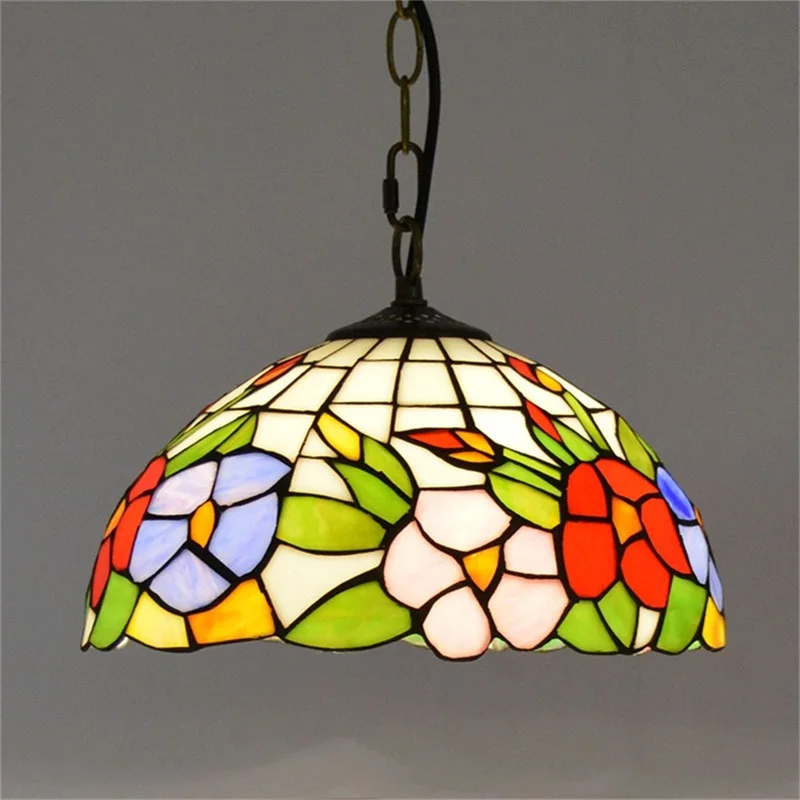DEBBY Tiffany Подвесной светильник Светодиодная лампа Современные креативные светильники для украшения домашней столовой 3