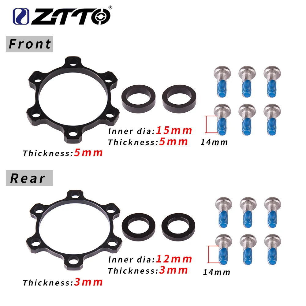 ZTTO Замена адаптера ступицы Bike Boost с 12x142 до 148 15x100 до 110 110 148 Шайба проставки ступицы велосипеда 6 болтов стандартная сквозная ось 15 мм