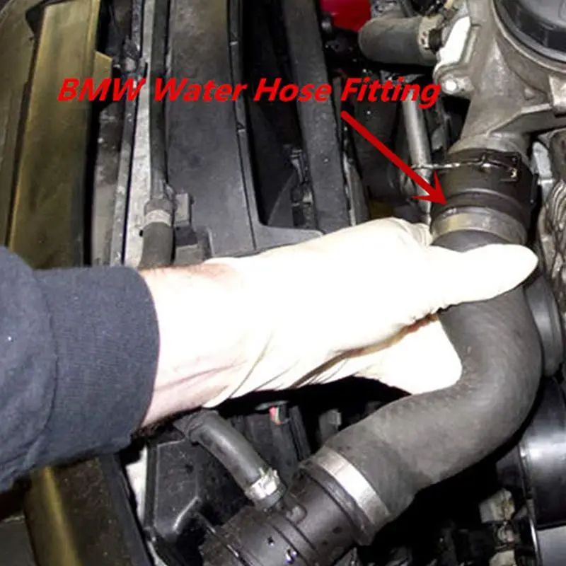 Замена фитинга водяного шланга для двигателей BMW 335i 11537541992 11537544638 N54 N53 N52 5