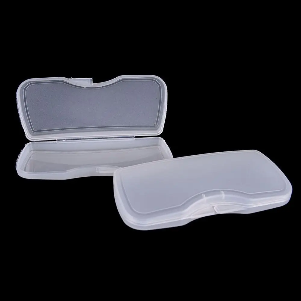 Прозрачные пластиковые поляризованные матовые солнцезащитные очки из ПВХ Жесткая коробка Зажим для очков Чехол для очков Аксессуары для очков
