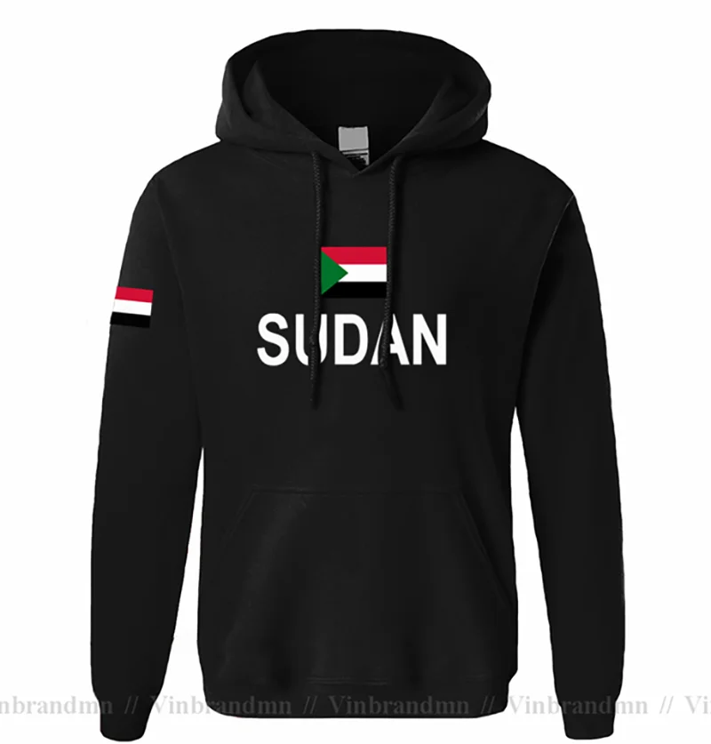 Северный Судан Суданские толстовки мужские толстовки пот новый хип-хоп уличная спортивная одежда нация футболист спортивная страна SDN Ислам