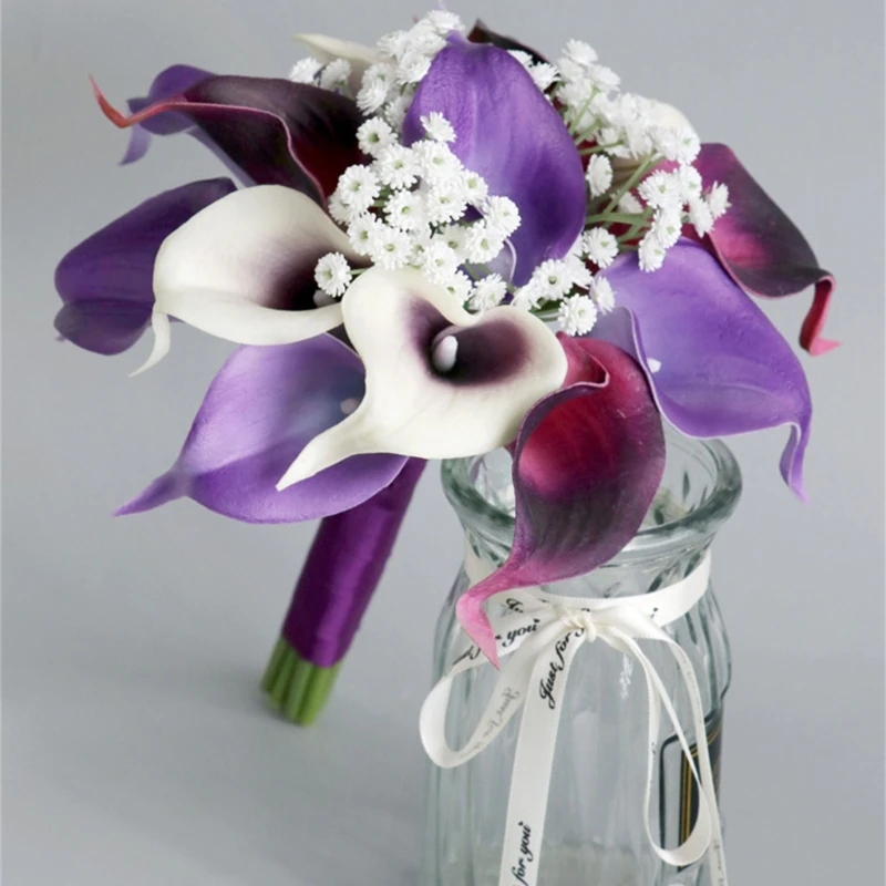 Свадебный букет Калла-Лилия Цветок Невеста Свадебный букет Центральный элемент композиции 4