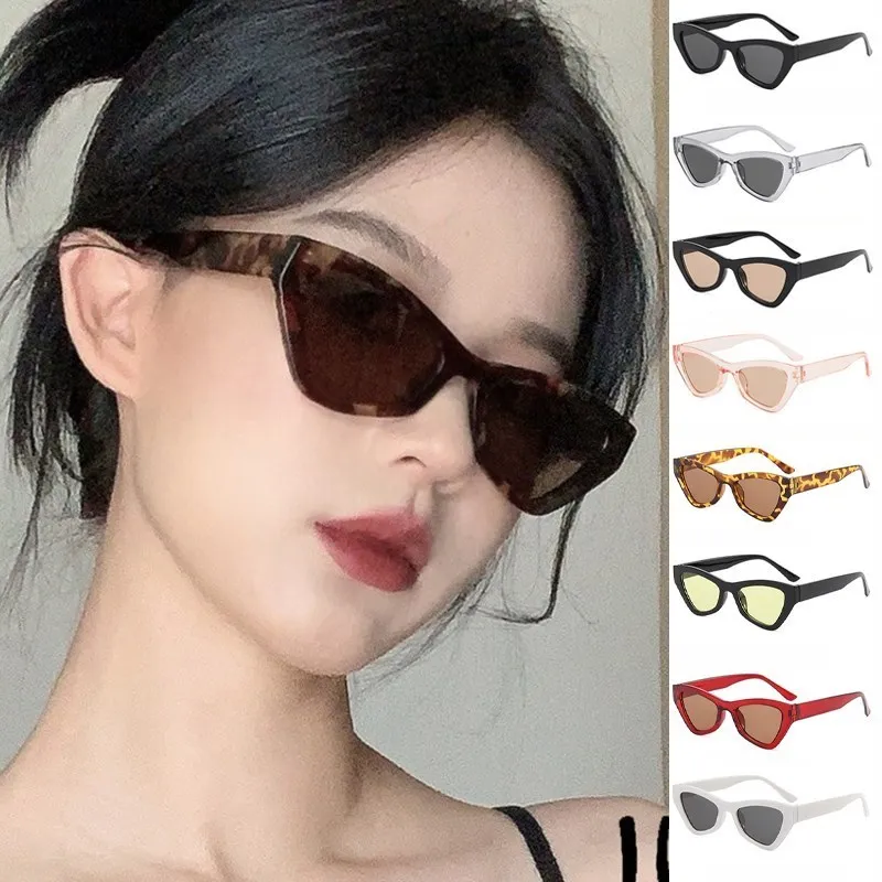 Модные солнцезащитные очки кошачий глаз Винтажные роскошные женские солнцезащитные очки Брендовые дизайнерские очки Женские оттенки Солнцезащитные очки для женщин