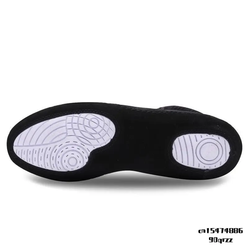 Новая дышащая тренировочная борцовская обувь Мужские белые черные легкие боксерские кроссовки Flighting носит мужские борцовские кроссовки 2