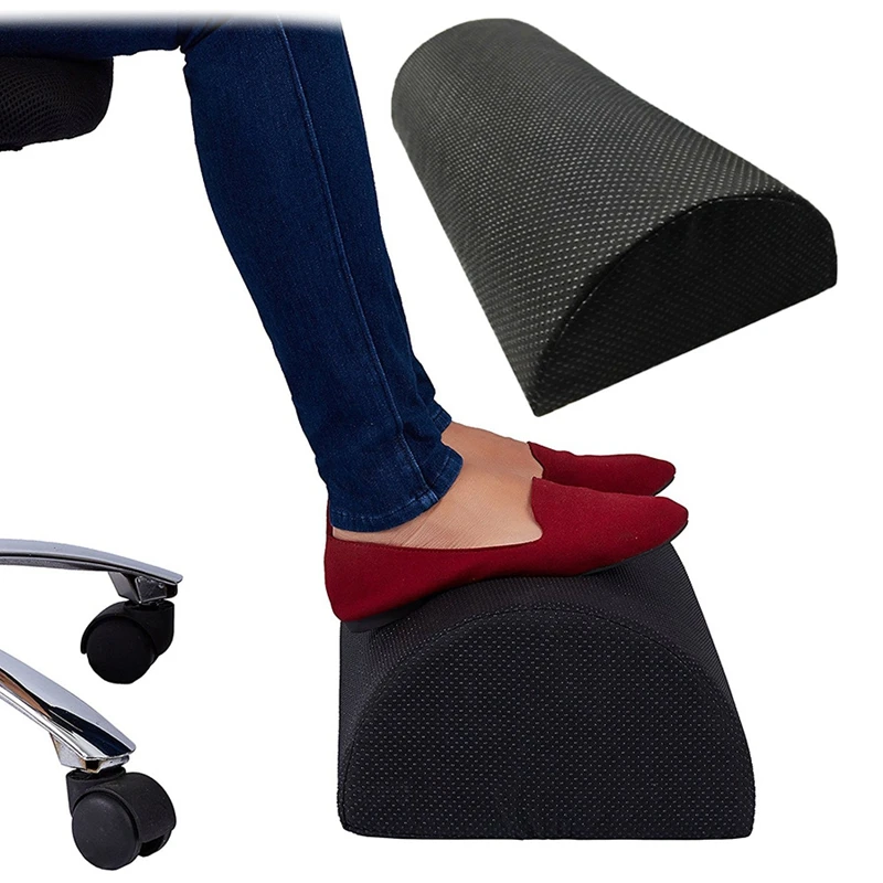 Эргономичная подушка для ног Опора для ног под столом Стул для ног Подушка из пены Пенная подставка для ног Массаж 1