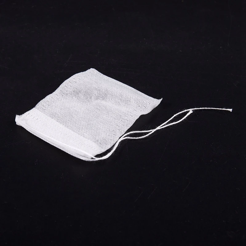  Новый 300 шт. Одноразовая пустая бумага для чайного пакетика String Heat Seal 3