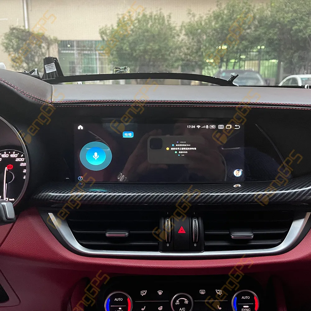 Android 11 Qualcomm Для Alfa Romeo 2015-2020 Автомагнитола Мультимедийный плеер GPS Навигация Беспроводной Carplay BT 3